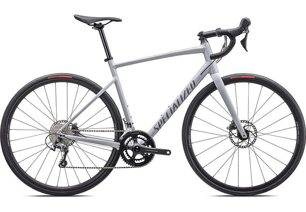 2024 Specialized allez e5 disc sport bike gloss dove grey/cool grey/chameleon lapis 58