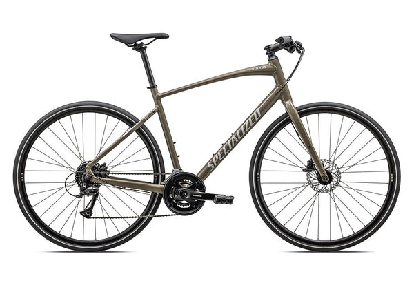 2023 Specialized sirrus 2.0 bike satin taupe / satin birch reflective xxs