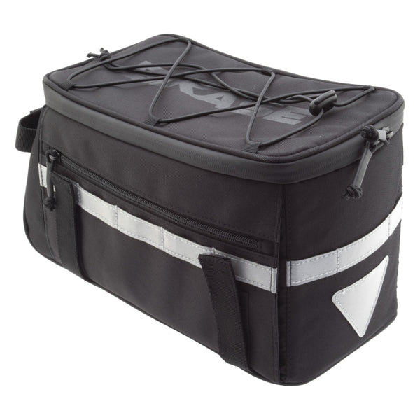 BiKASE Big Momma Rack Bag 7.5L Strap Mount Black