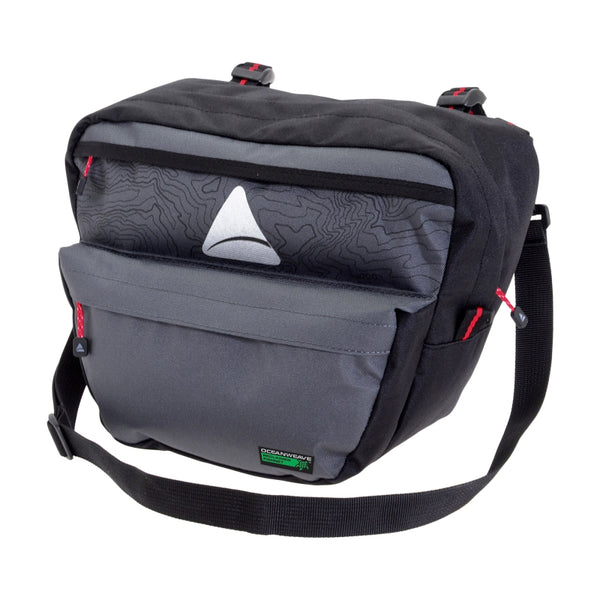 Axiom Seymour Oceanweave P7 Bar Bag Strap and Buckle 427 c.i. Grey/Black