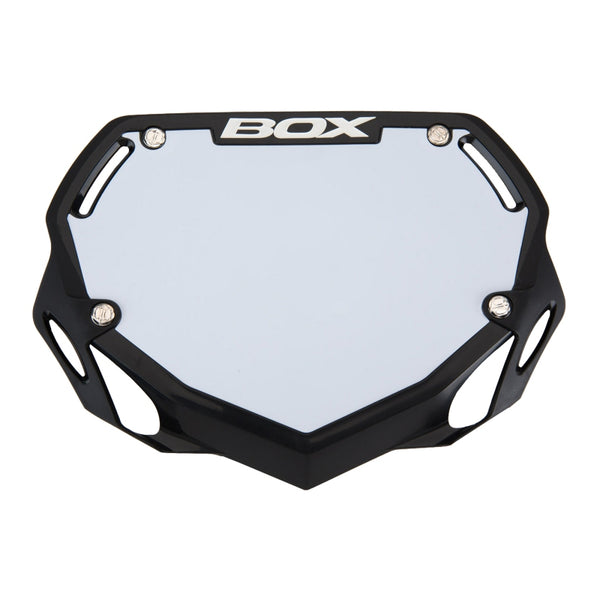 BOX Box Two Number Plate Black - Small