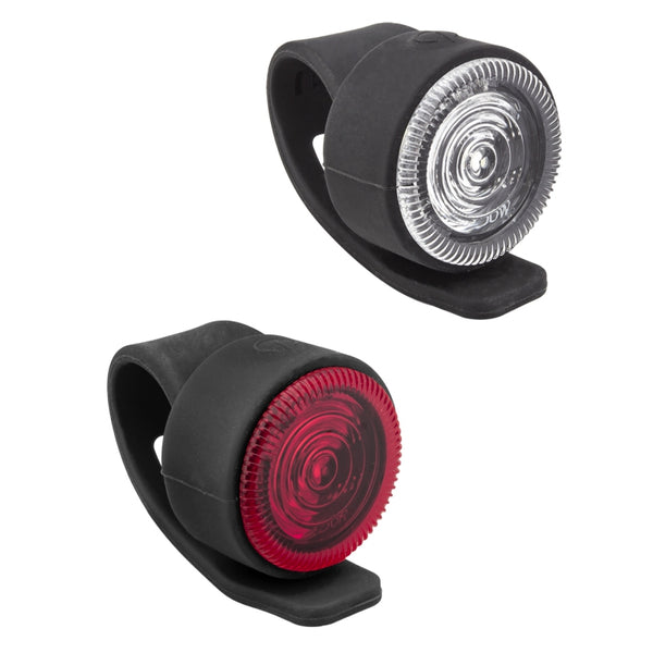 Sunlite Dot Combo Light Black 3F/3R Combo Silicone Strap 12/6