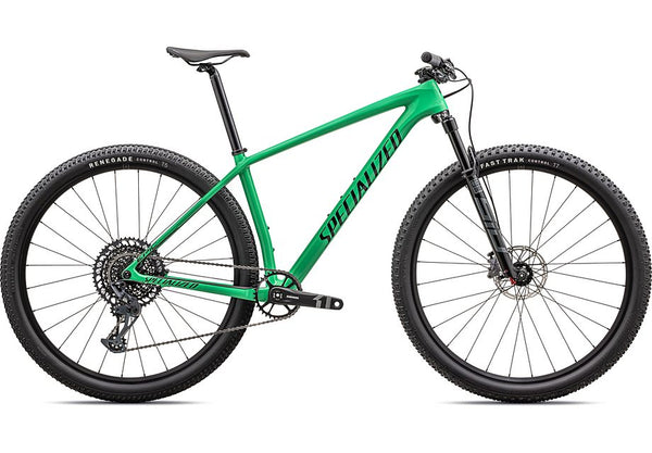 2024 Specialized epic ht comp bike gloss electric green / forest green xs