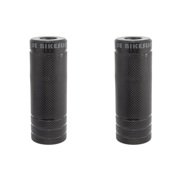 Se bikes Wheelie Pegs 14mm - 3/8` Black 35mm Steel 98mm