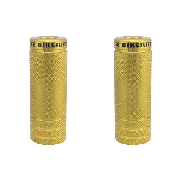 Se bikes Wheelie Pegs 14mm - 3/8` Gold 35mm Steel 98mm