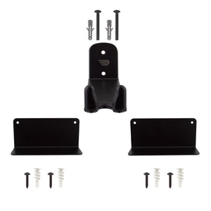 Pure cycles Pitched Single Bike Wall Rack  Black