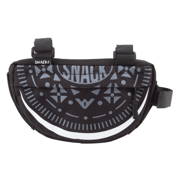 Snack! Cookie Sandwich Frame Bag Velcro Straps 66 c.i. Black