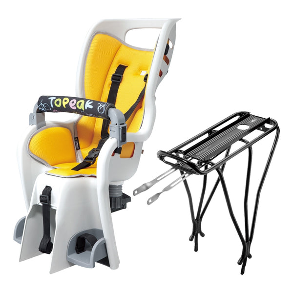 Topeak Baby Seat II Baby Seat On rear rack (included) Yellow