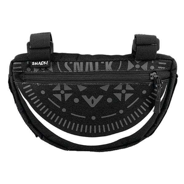 Snack! Cookie Sandwich Frame Bag Velcro Straps 66 c.i. Black