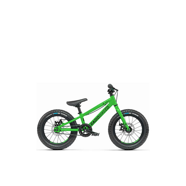 Radio Zuma Zuma 16 Kids Bicycle 16'' Green 14.75''