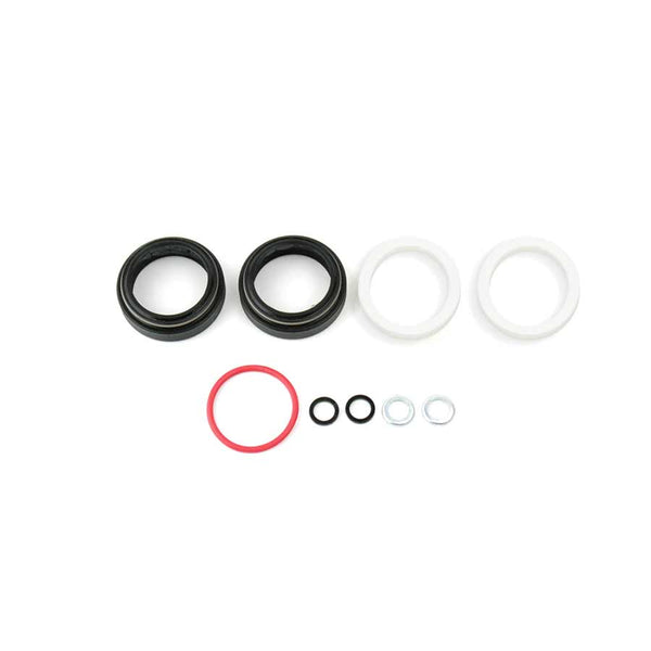 RockShox Dust Wiper Kit - 30mm Flanged Low Friction Dust Wipers 5mm 10mm Foam Rings - XC30/30Gold/30Silver/Paragon/Psylo/DUKE