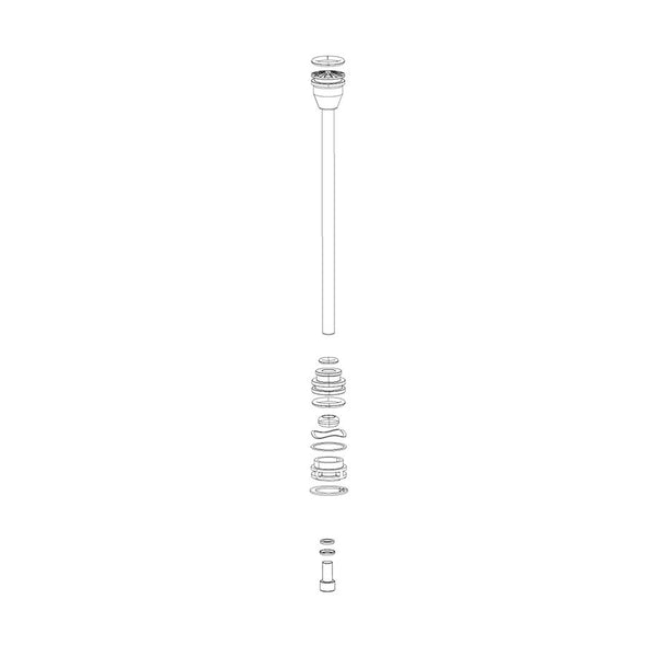 RockShox SoloAir Spring Assembly 140mm 10-17 Revel