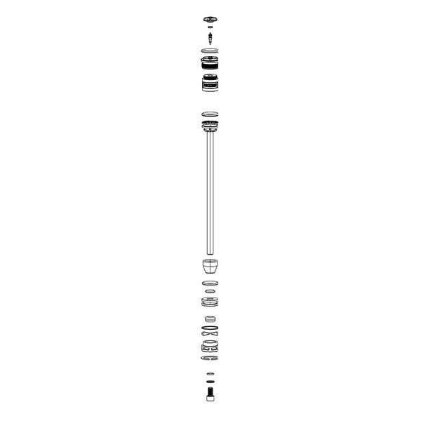 RockShox Solo Air Spring for Bluto SA 100 120mm 11.4018.010.143