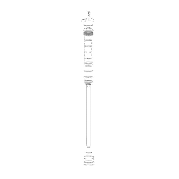 RockShox Fork Damper Assembly - MOCO 35G RL Crown A1 (2020+)