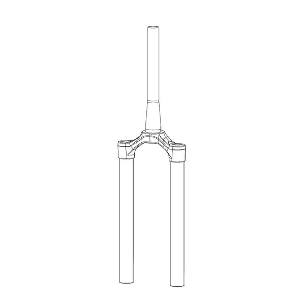 RockShox Alloy Tapered CSU ZEB DebonAir 44OS A1+ Black