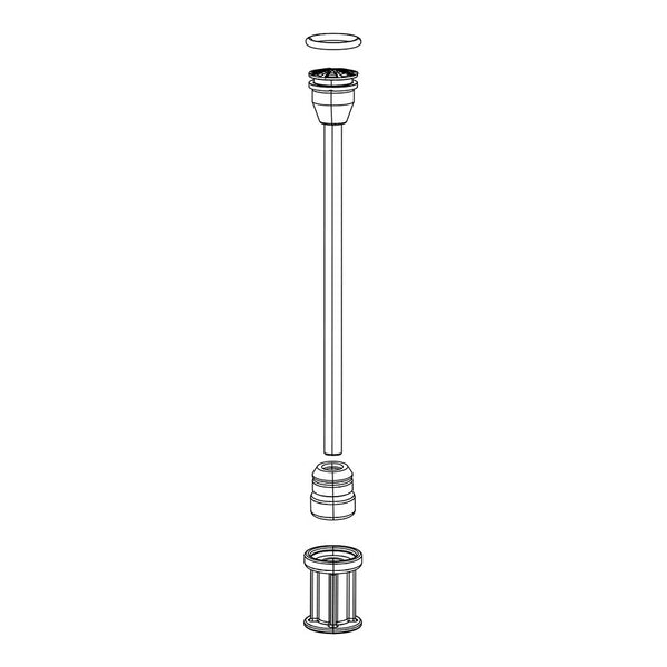 RockShox SID DebonAir Spring Shaft - 80mm 29" 32mm Stanchion air shaft bumpers SID SL C1