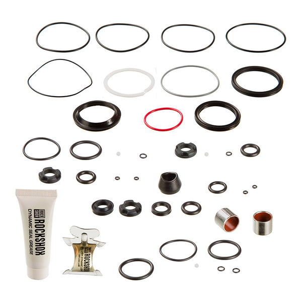 RockShox Rear Shock Service Kit - 200 Hour/1 Year  Nude/Bold 2022+ ThruShaft 2021-2024 Deluxe/Super Deluxe 2023+ Generation-C