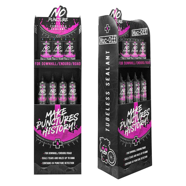 Muc-Off Cardboard Display (Tubeless Sealant)