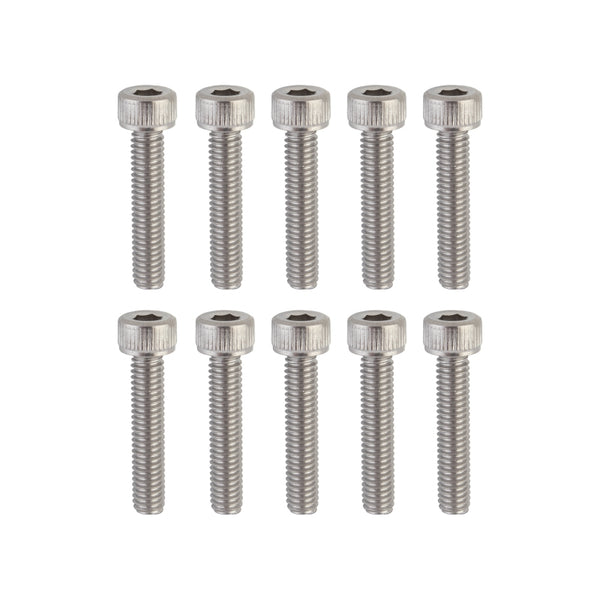 Sunlite Stainless Steel Socket Cap Bolts M4 x 20 M4x.75mm TP Bag of 10