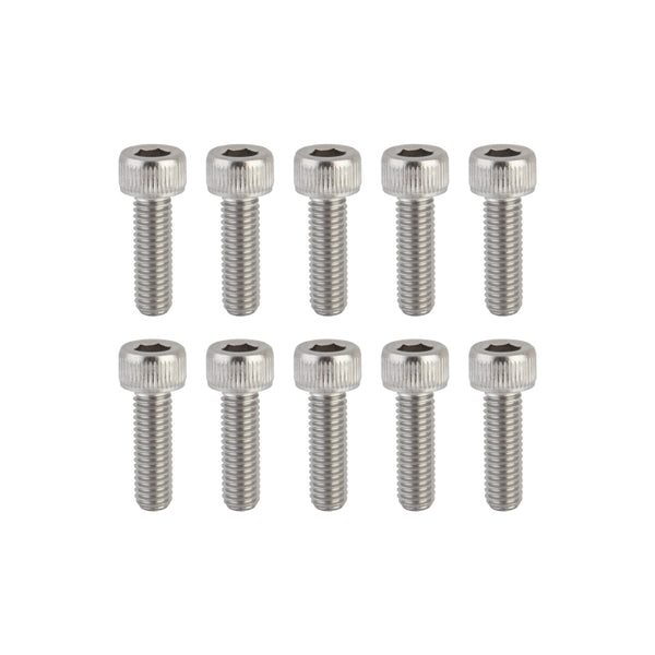 Sunlite Stainless Steel Socket Cap Bolts M5 x 16 M5x.80mm TP Bag of 10
