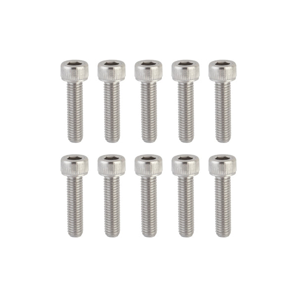 Sunlite Stainless Steel Socket Cap Bolts M5 x 20 M5x.80mm TP Bag of 10