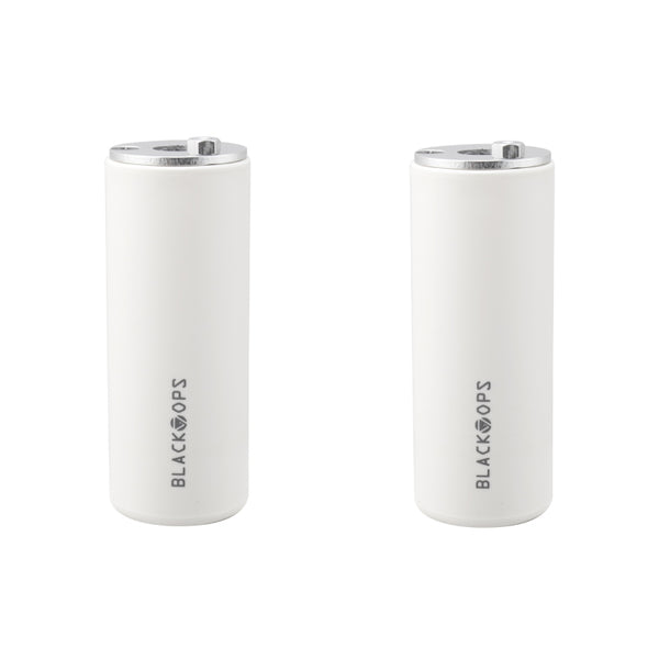 Black ops GL Pegs 14mm - 3/8` White 40mm Nylon 100mm