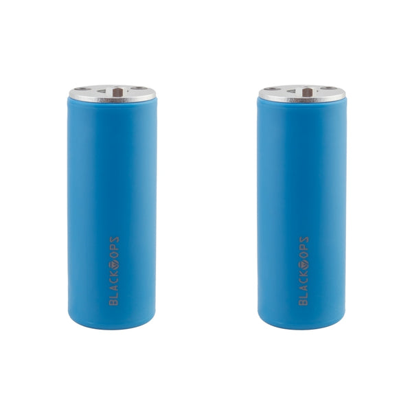 Black ops GL Pegs 14mm - 3/8` Blue 40mm Nylon 100mm