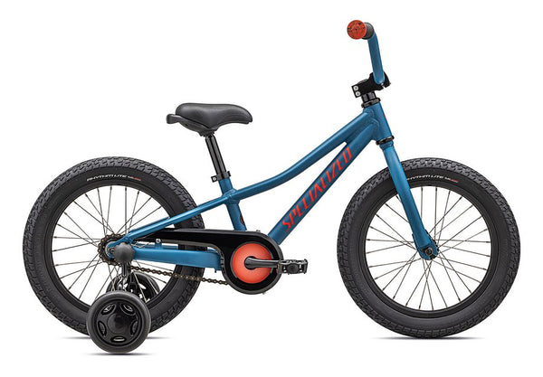 2026 Specialized Riprock Cstr 16 Bike Satin Mystic Blue / Fiery Red 16