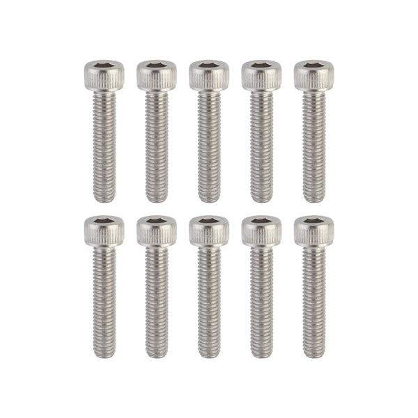 Sunlite Stainless Steel Socket Cap Bolts M5 x 25 M5x.80mm TP Bag of 10