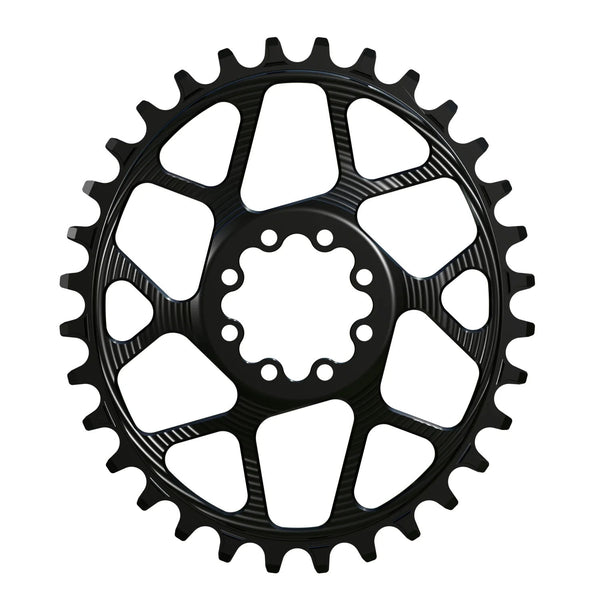 Works Components Oval Chainring SRAM 8-Bolt 32T Boost 3mm Blk