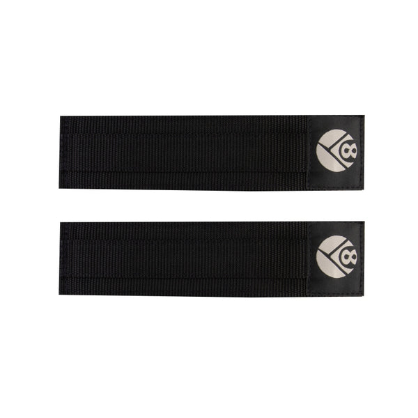 Origin8 Pro Grip II Foot Straps Double Black
