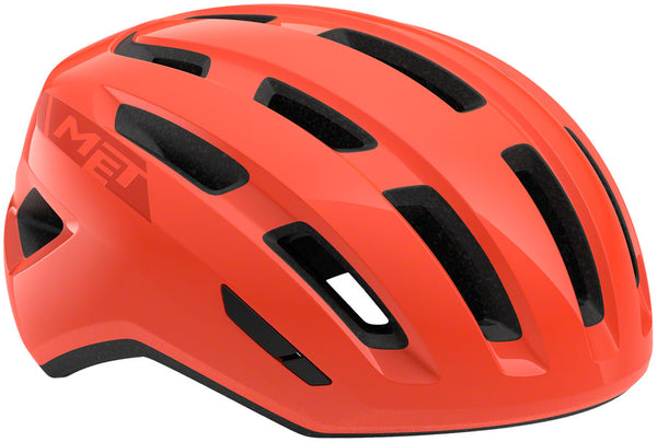 MET Miles Mips Helmet - Coral Glossy Small/Medium