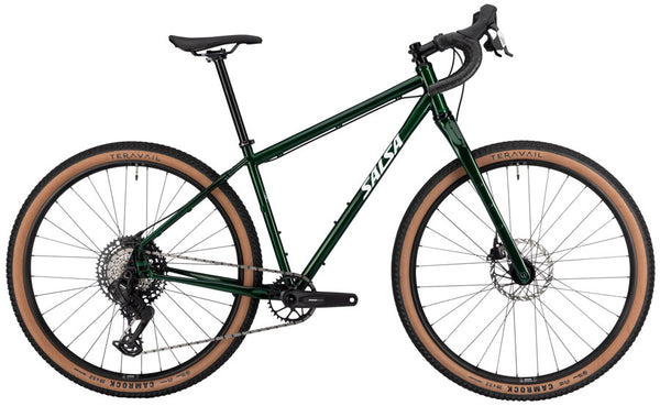 Salsa Fargo Apex AXS Transmission Bike - 29" Steel Peat Moss X-Small