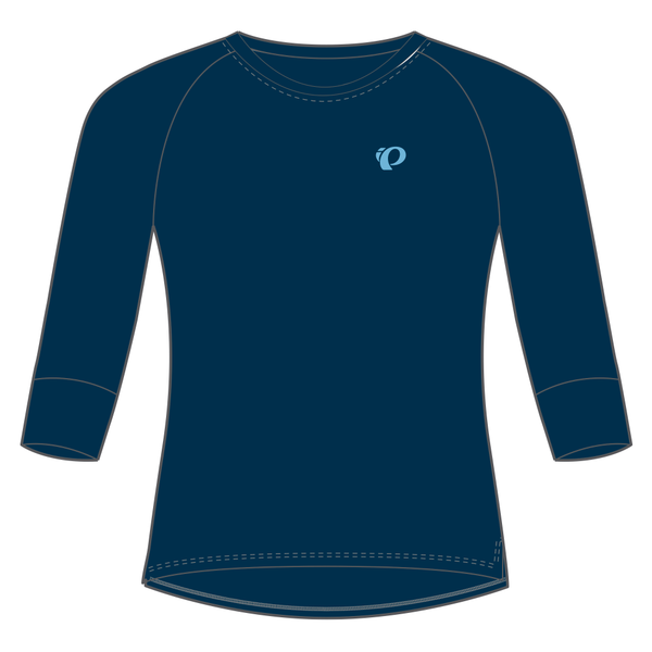 Women's Canyon Merino 3/4 Sleeve Jersey - TWILIGHT / XS