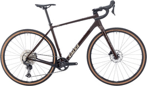 Salsa Flyway C GRX 610 12 Bike - 700c Carbon Dark Umber Large