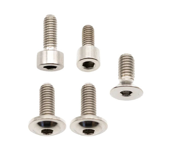 Better Bolts Fox 34 Fork Ti Bolt Kit Grip/Rhythm Silver5/Count