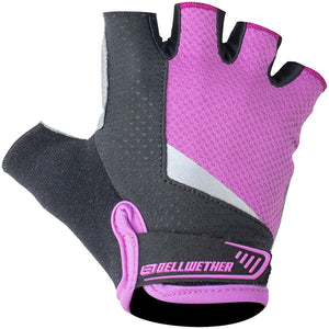 Bellwether Ergo Gel Gloves - Purple Short Finger Women's Small