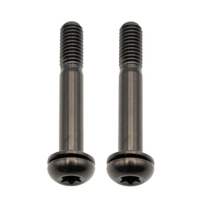 Better Bolts Titanium Flat Mount Bolt Kit 42mm Black 2/Count