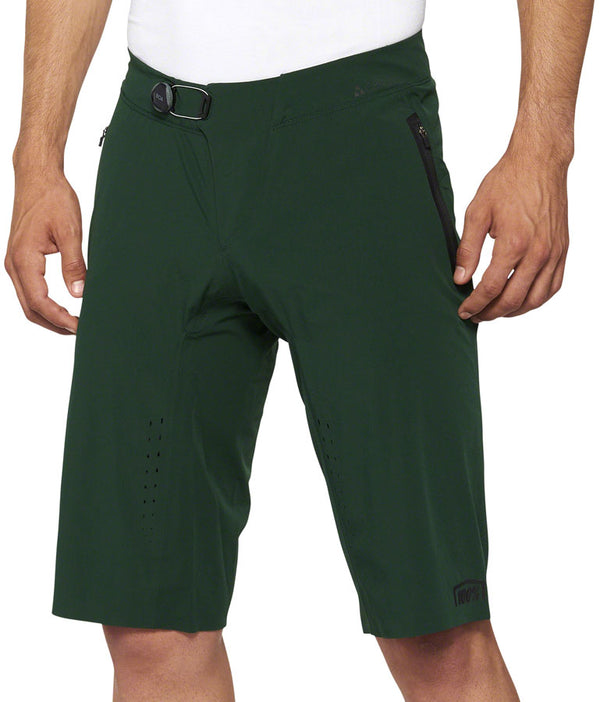 100% Celium Shorts - Green Mens 34