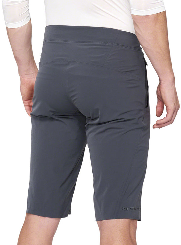 100% Celium Shorts - Charcoal Mens 32