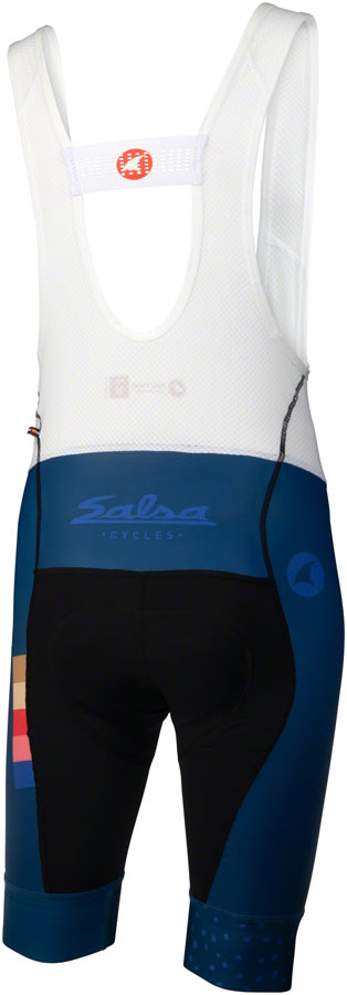 Salsa Team Polytone Mens Bib Short - Dark Blue Small