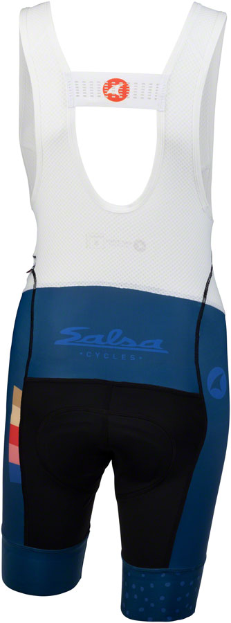 Salsa Team Polytone Womens Bib Short - Dark Blue Small