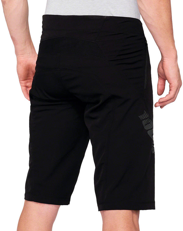 100% Airmatic Shorts - Black Size 38