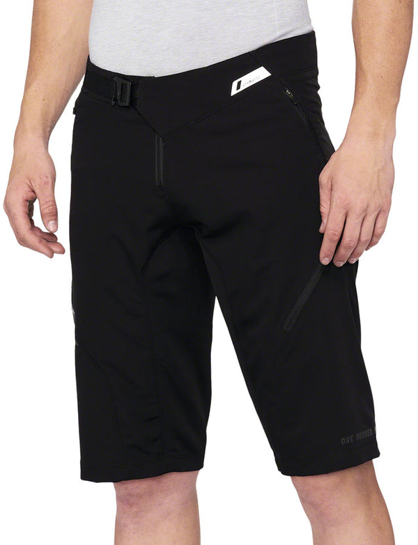 100% Airmatic Shorts - Black Size 28