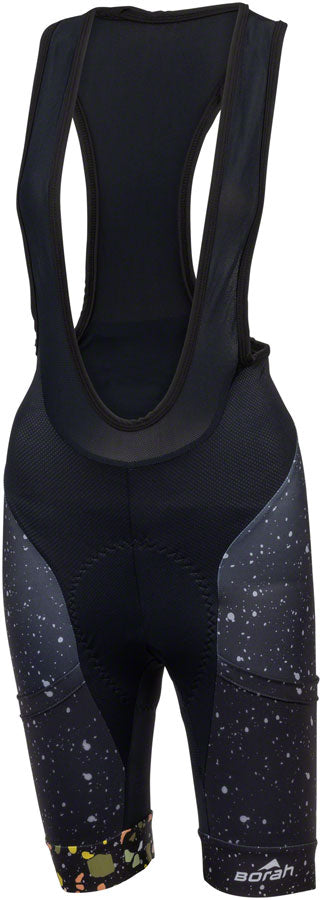 Salsa Womens Terrazzo Aero Cargo Bib Short - Medium Black