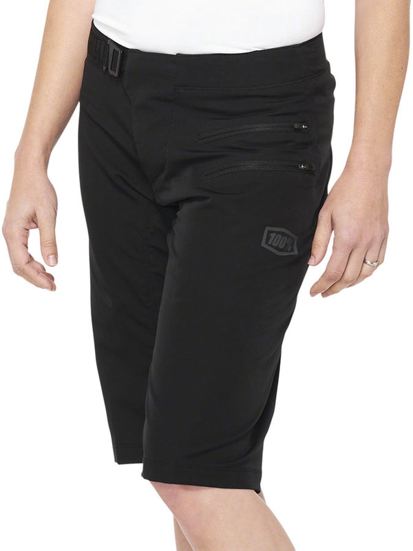 100% Airmatic Shorts - Black Womens Small