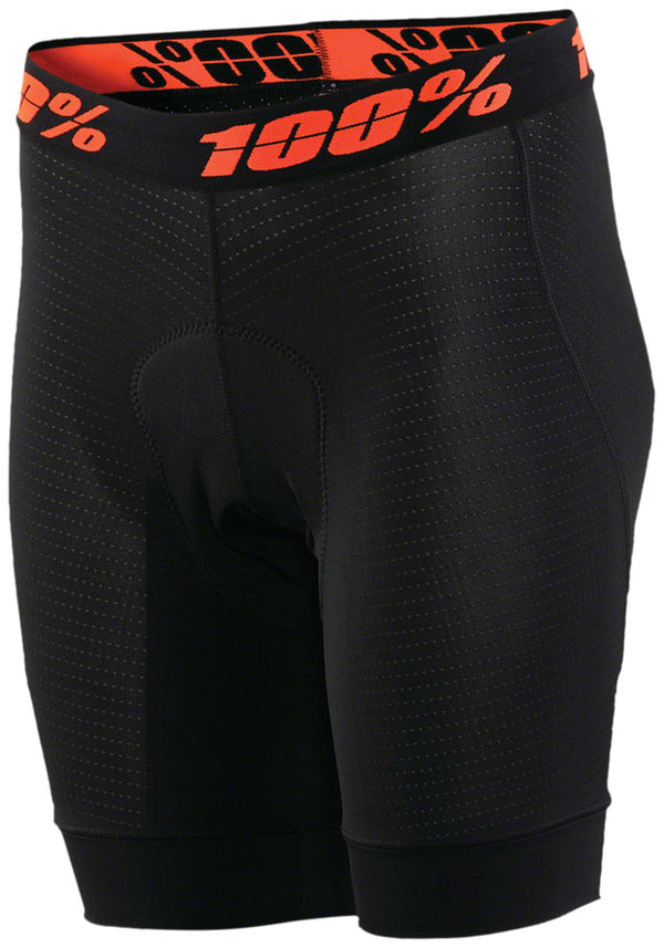 100% Crux Short Liner - Black Size 28