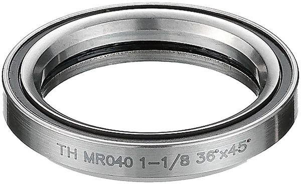 FSA Stainless ACB Bearing 1-1/8" Diameter 36x45° Contact Angle Headset Use – Stainless Steel