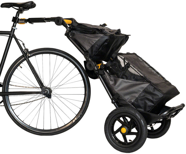 Burley Travoy Upper Market Bag - 2023 Black