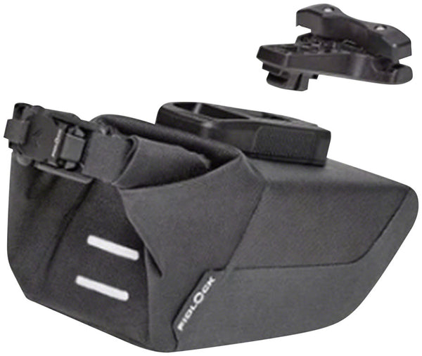 Fidlock Pinclip Saddle Bag and Base - Small Black